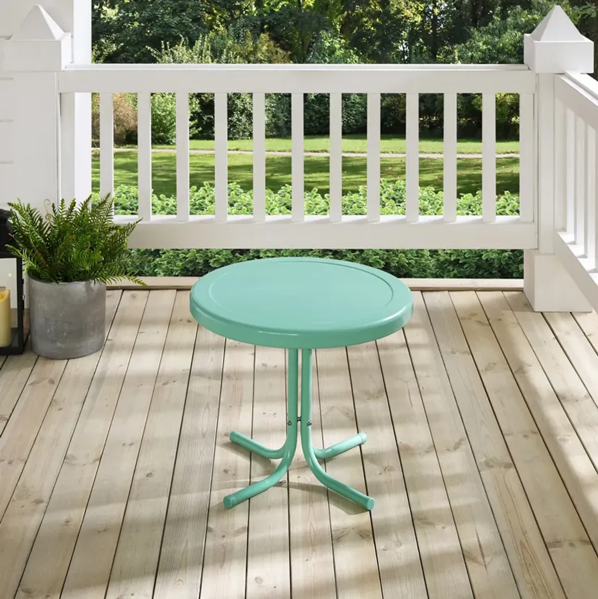 Kona Outdoor Side Table - Aqua