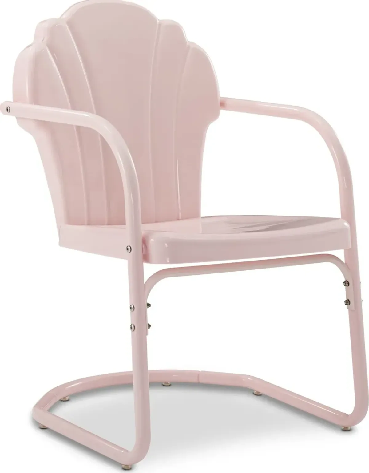 Petal Retro Set of 2 Outdoor Chairs - Pink