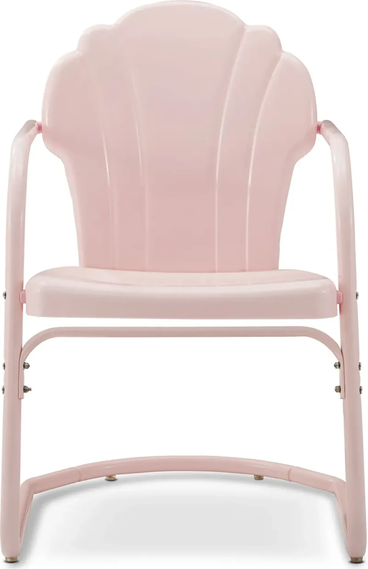 Petal Retro Set of 2 Outdoor Chairs - Pink