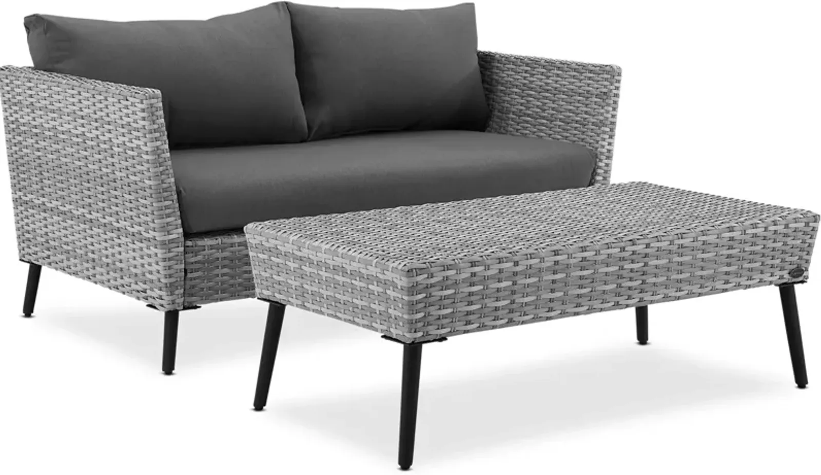 Ventura Outdoor Loveseat and Coffee Table Set