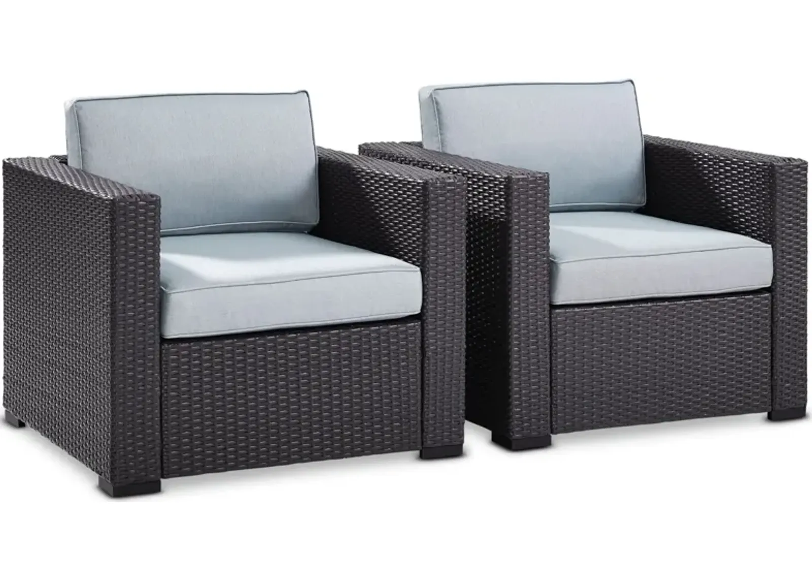 Isla Set of 2 Outdoor Chairs - Mist