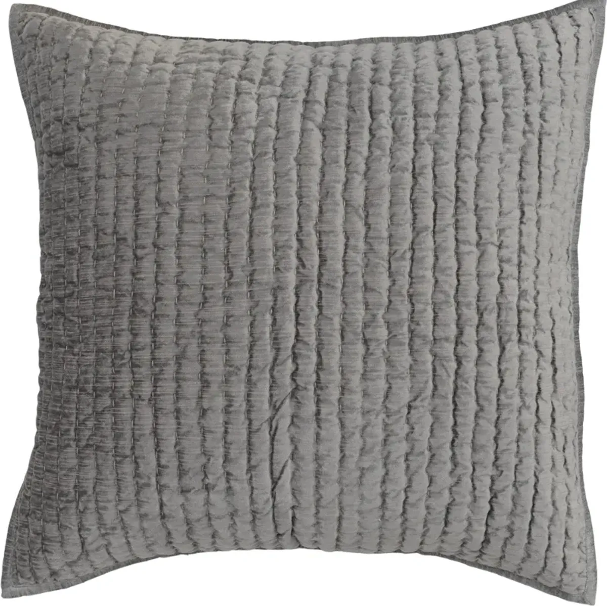 Bari King Quilt Set - Gray