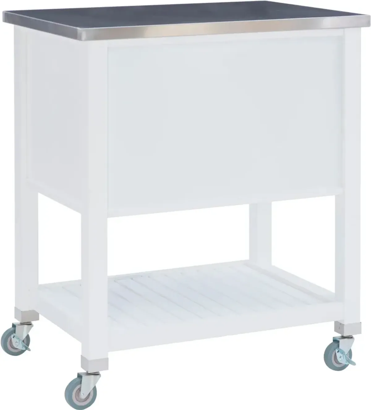 Brighton Kitchen Cart - White