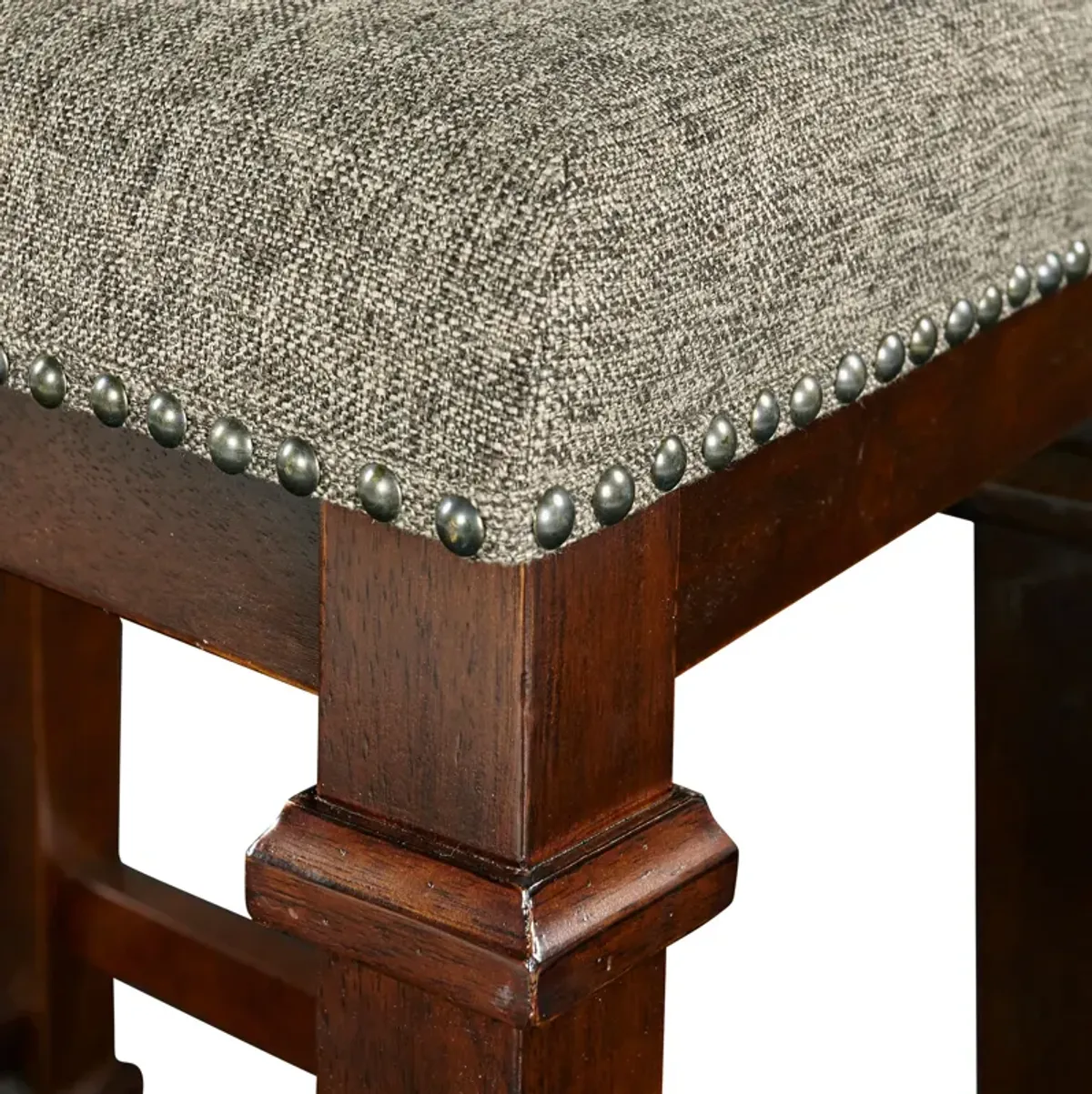 Caleb Counter-Height Stool -Taupe Tweed