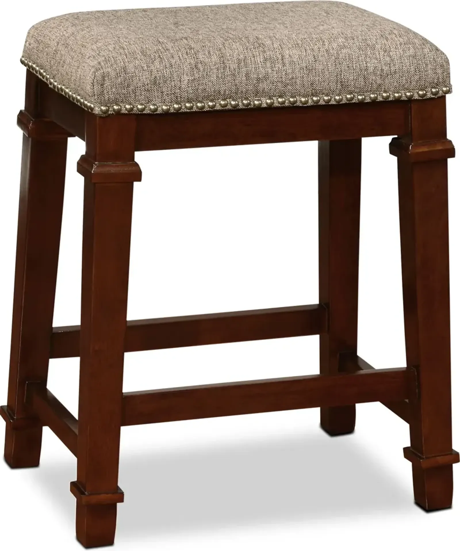 Caleb Counter-Height Stool -Taupe Tweed