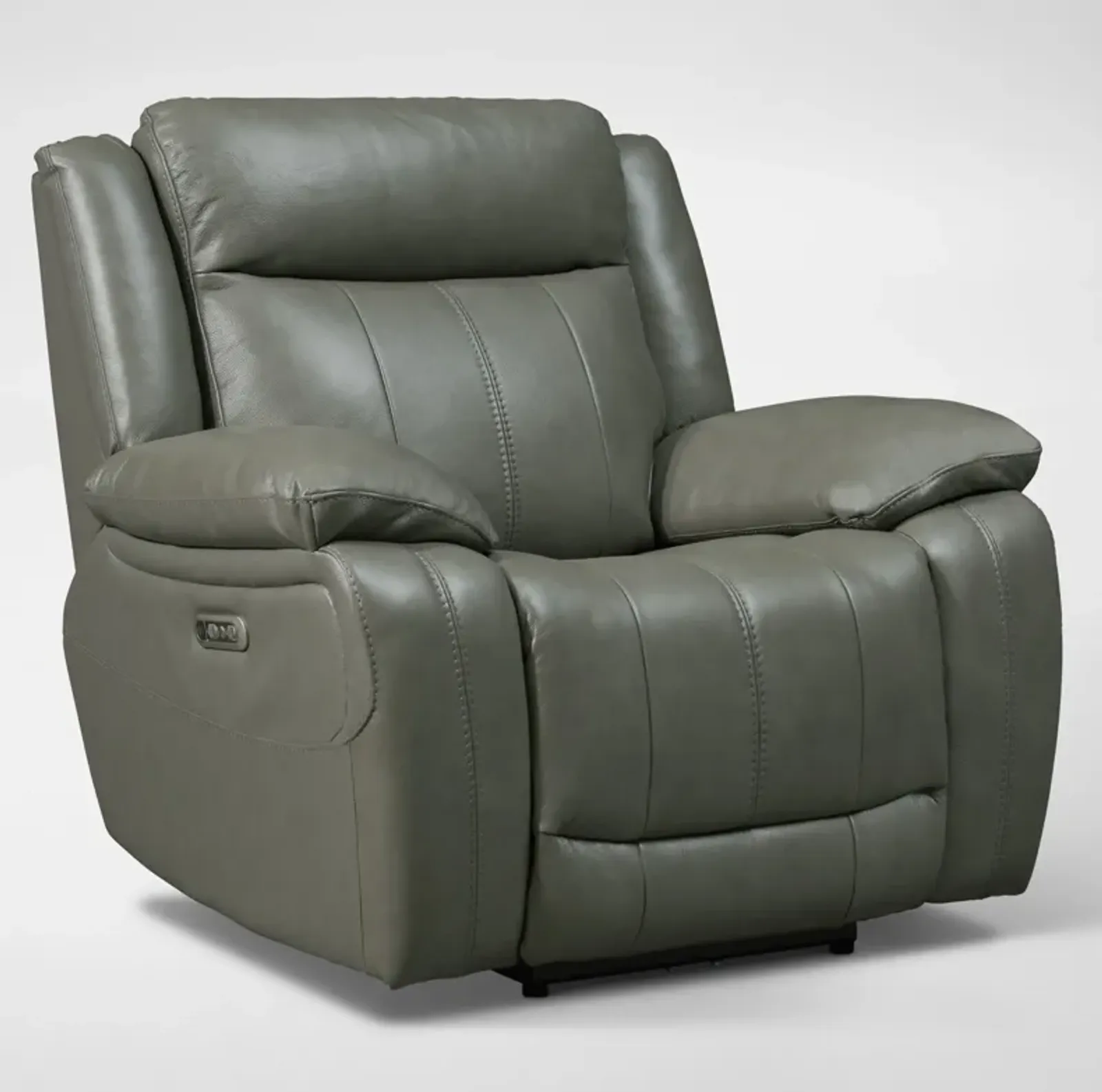 Vince Dual-Power Recliner - Gray