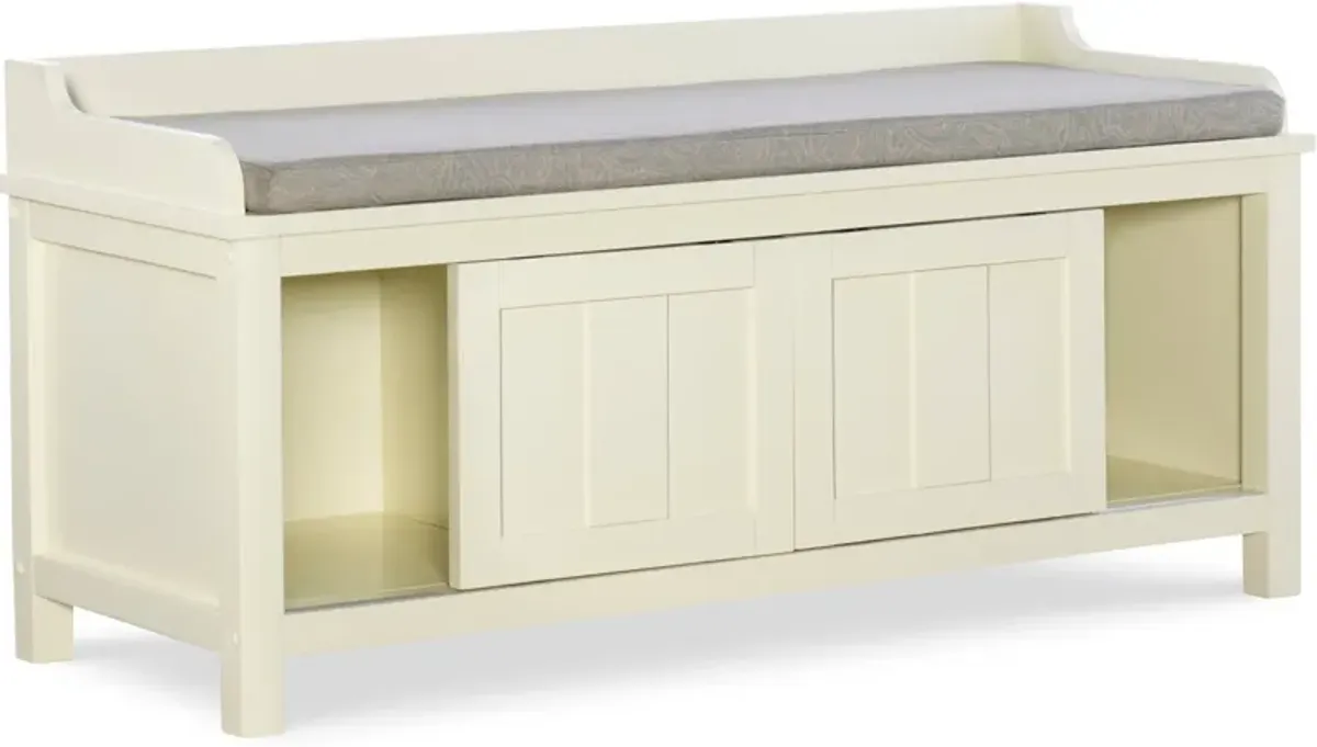 Fullerton Storage Bench