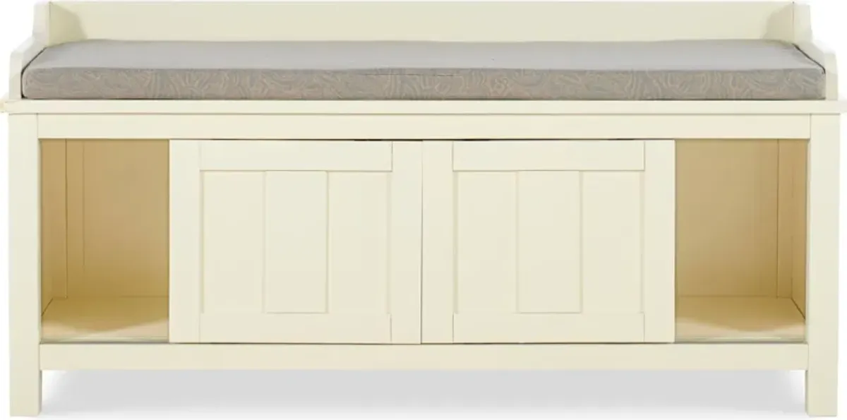 Fullerton Storage Bench