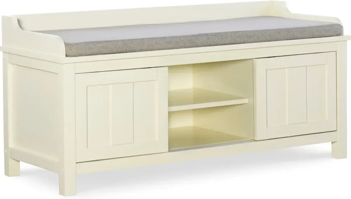 Fullerton Storage Bench