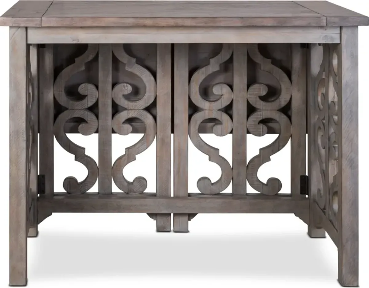 Charthouse Breakfast Bar - Gray