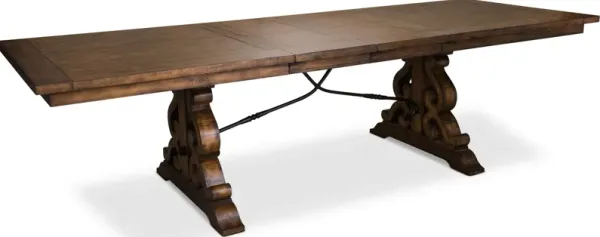 Charthouse Rectangular Extendable Dining Table - Nutmeg
