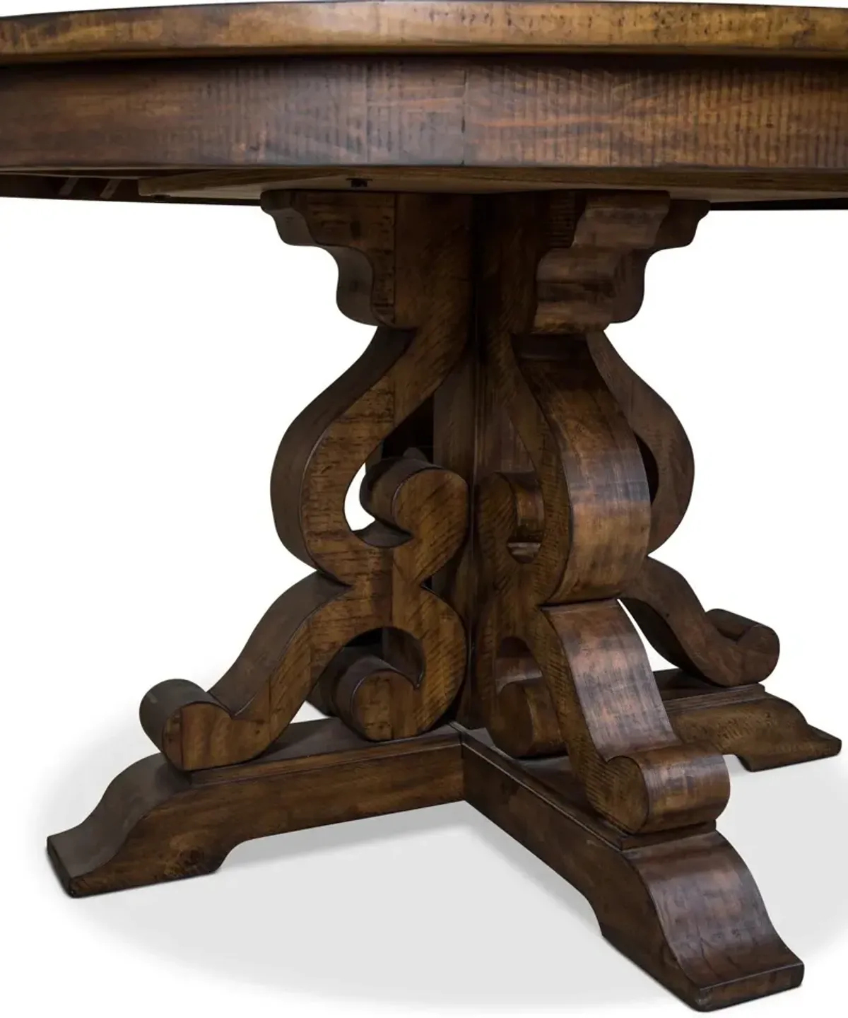 Charthouse Round Dining Table - Nutmeg