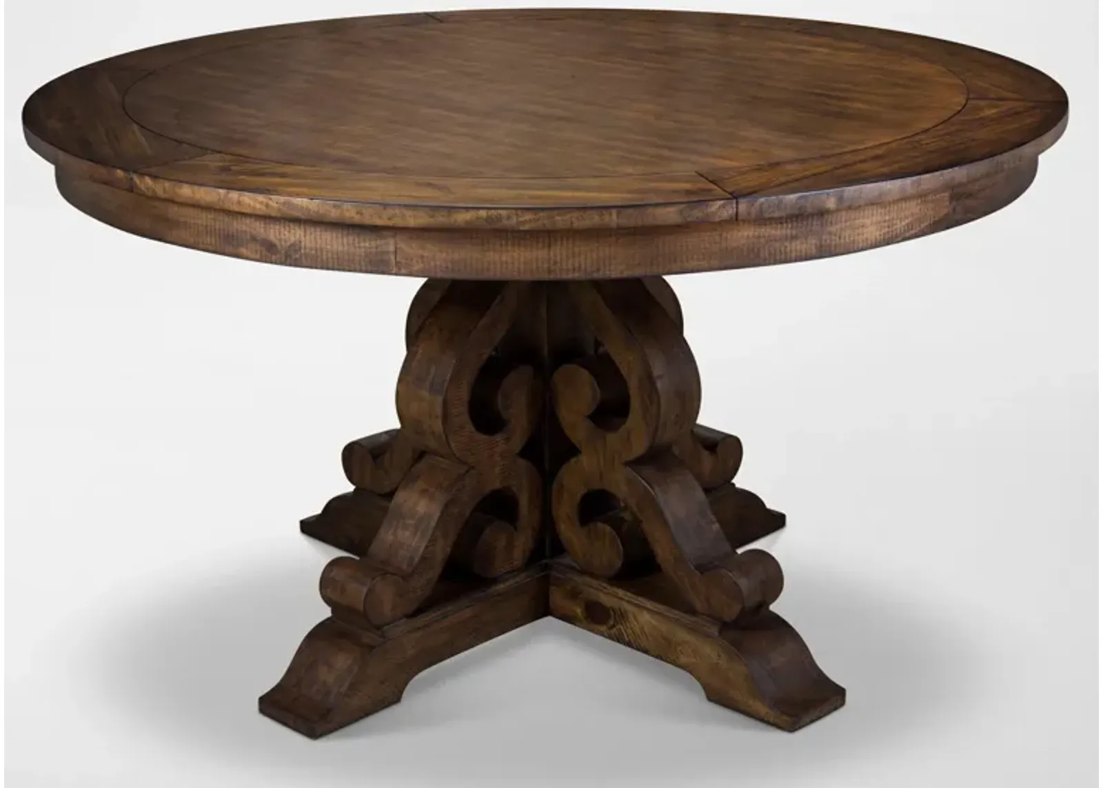 Charthouse Round Dining Table - Nutmeg