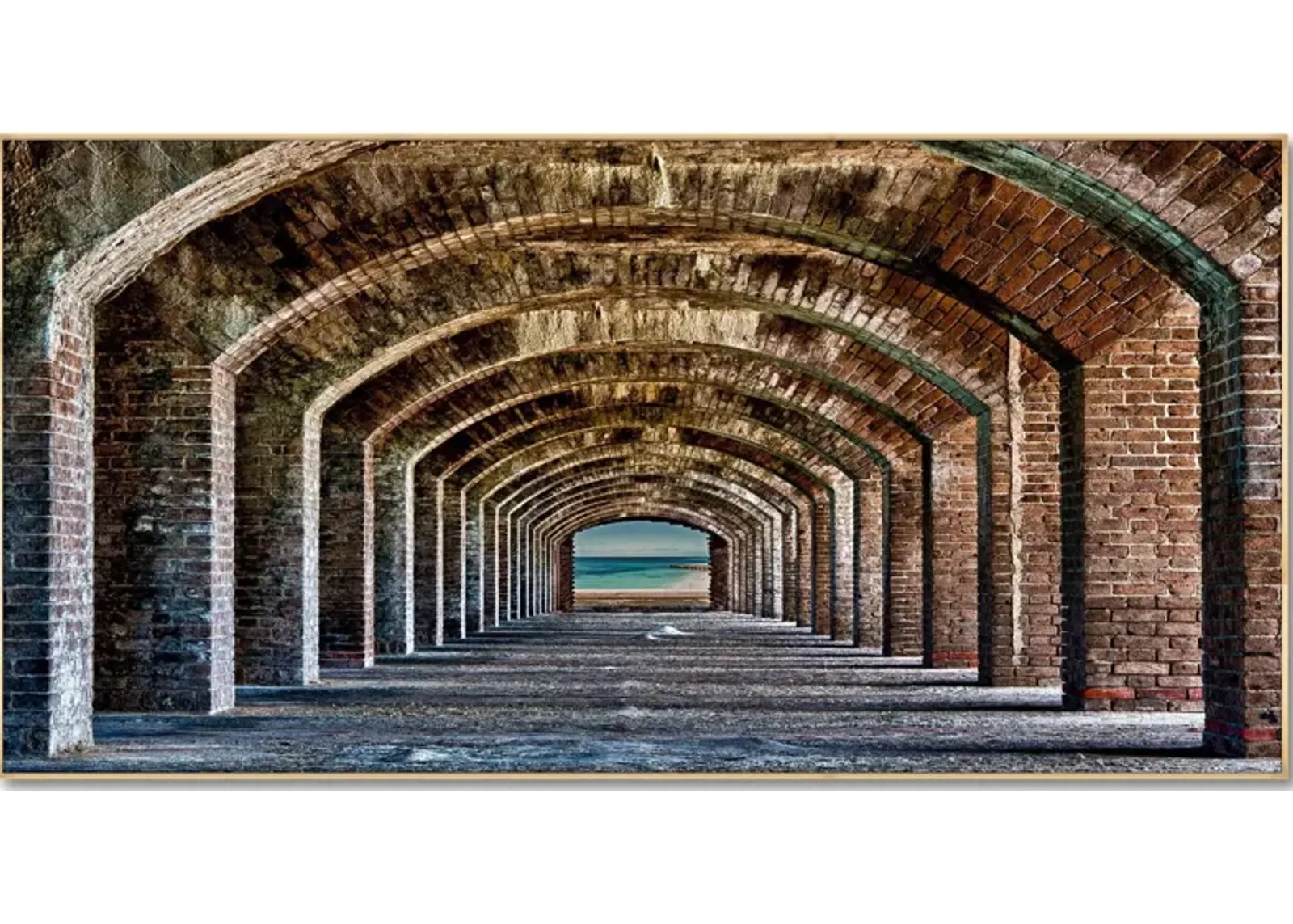 Under the Boardwalk 32'' x 64'' Wall Art