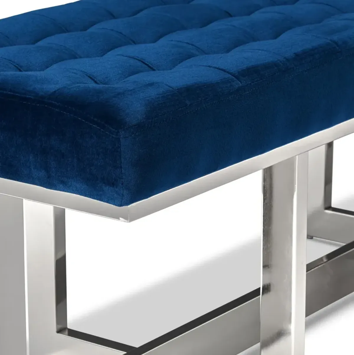 Concerto Bench - Blue Velvet