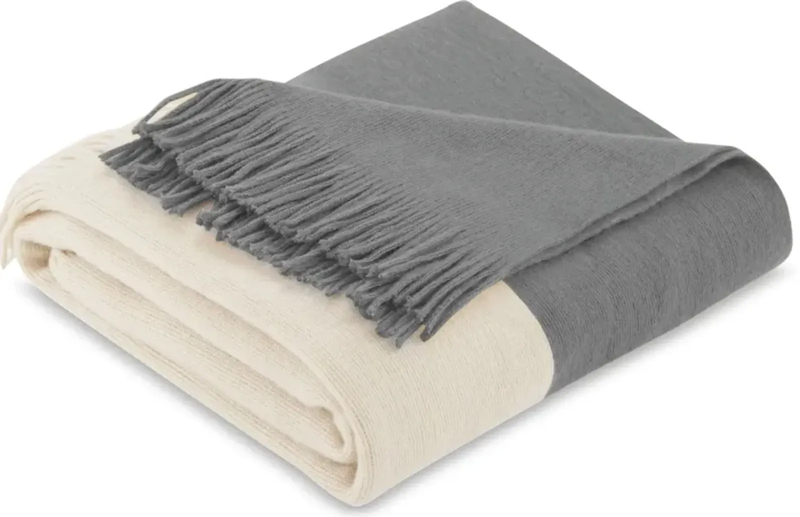 Finley Knit Throw - Gray