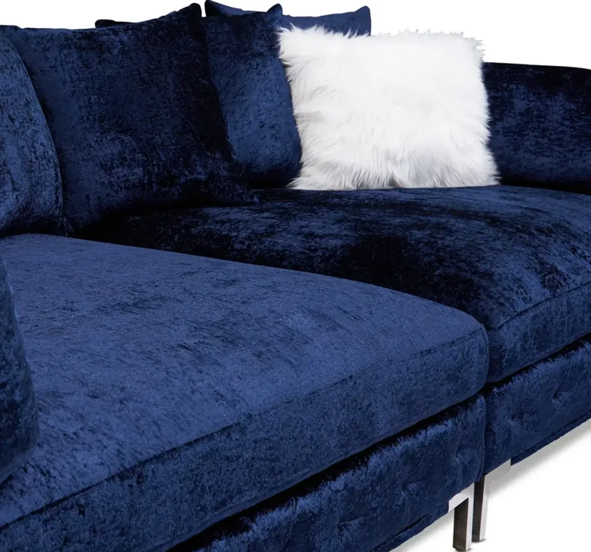 Myla 2-Piece Sofa - Midnight