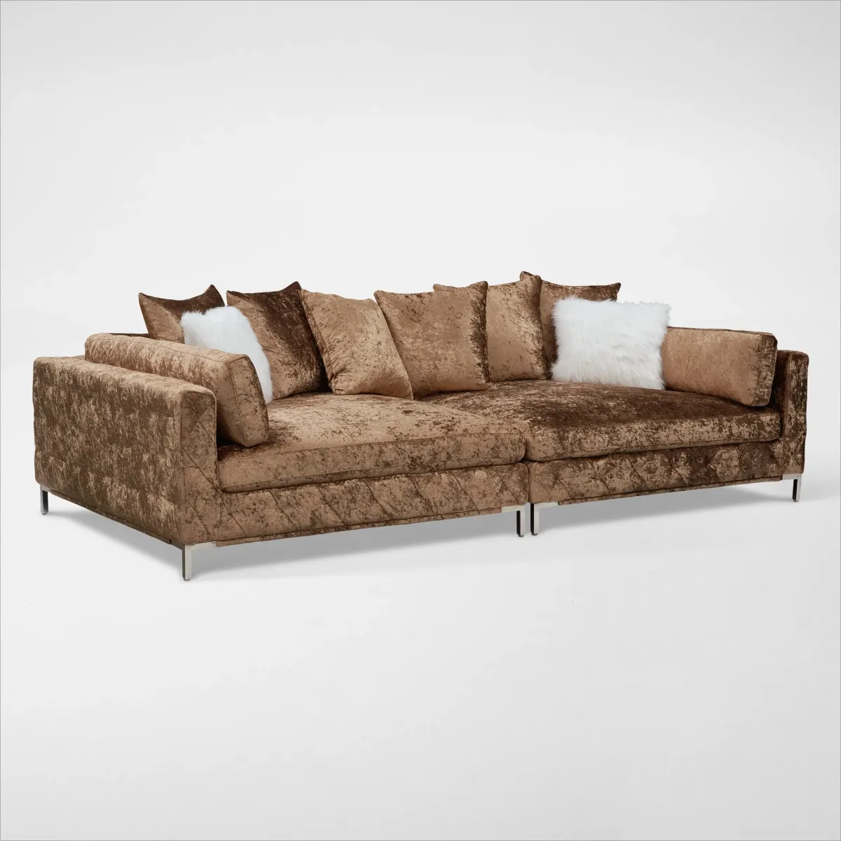Myla 2-Piece Sofa - Mushroom