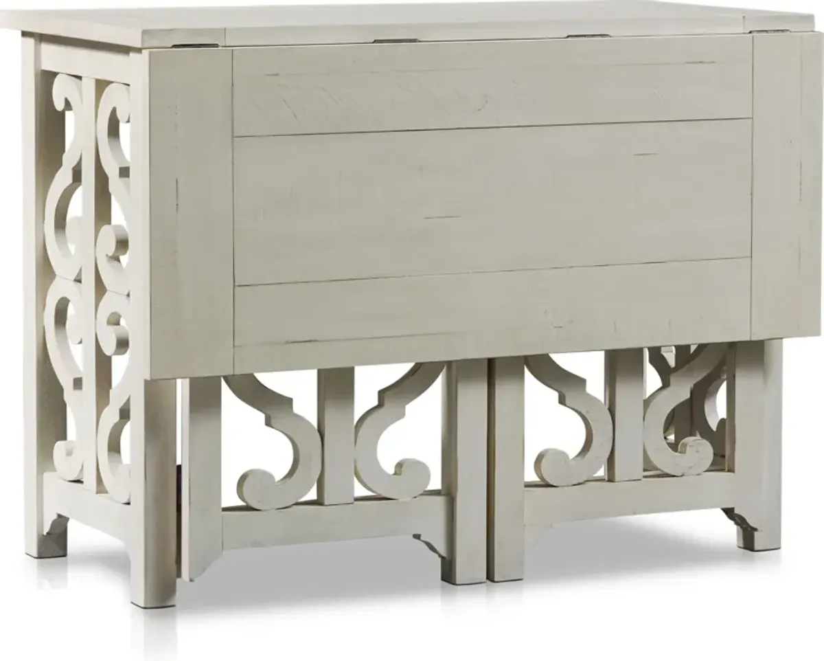 Charthouse Breakfast Bar - Alabaster