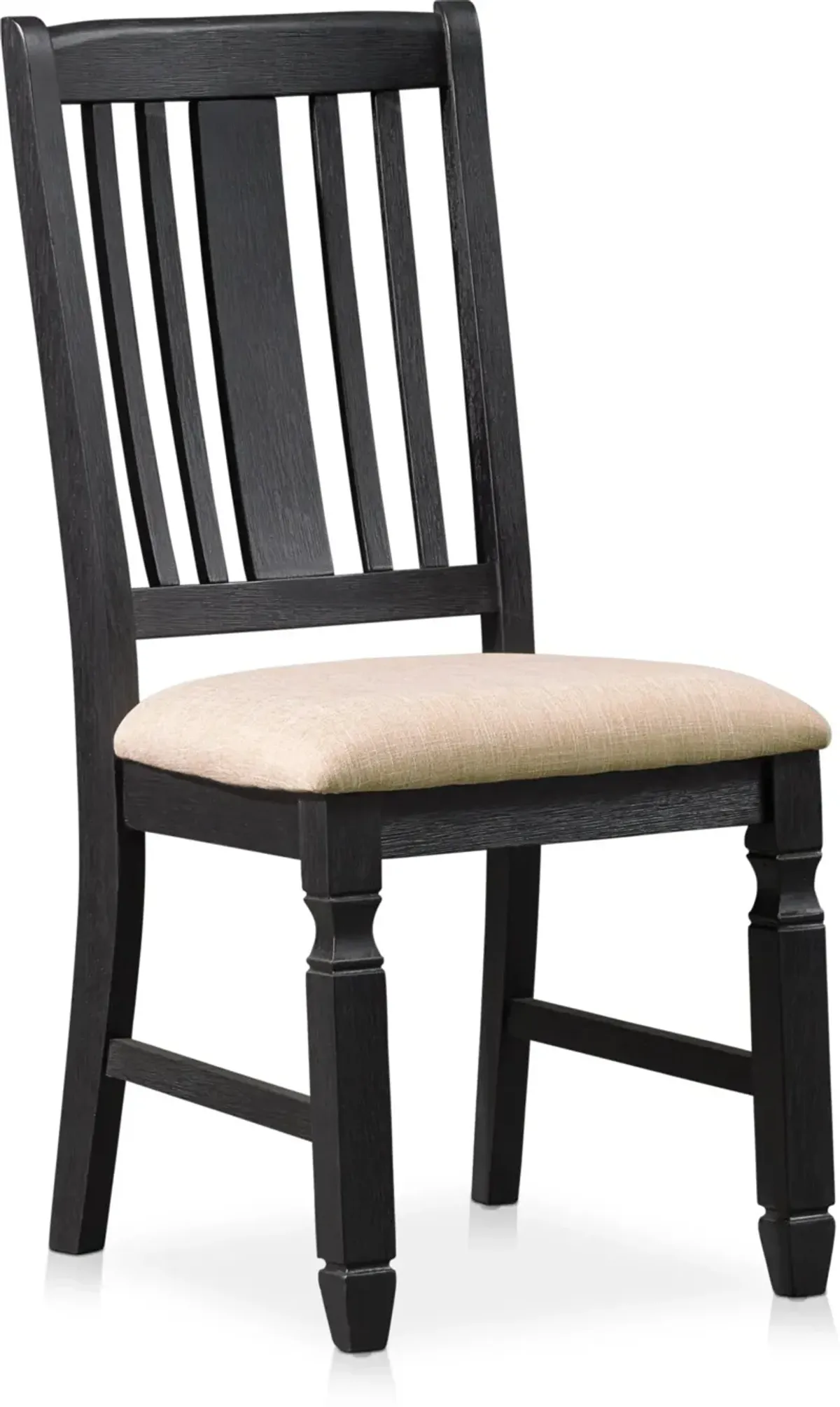 Glendale Dining Table and 6 Chairs - Black