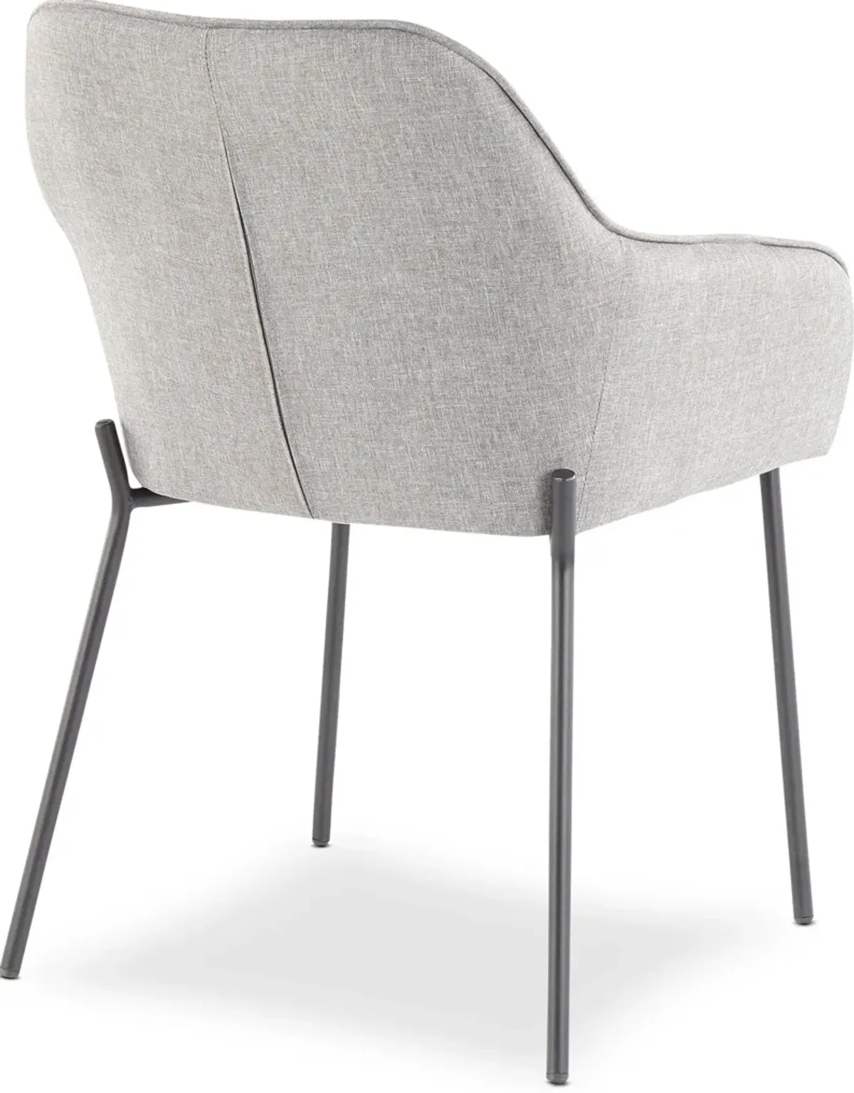 Liv Set of 2 Dining Chairs - Gray