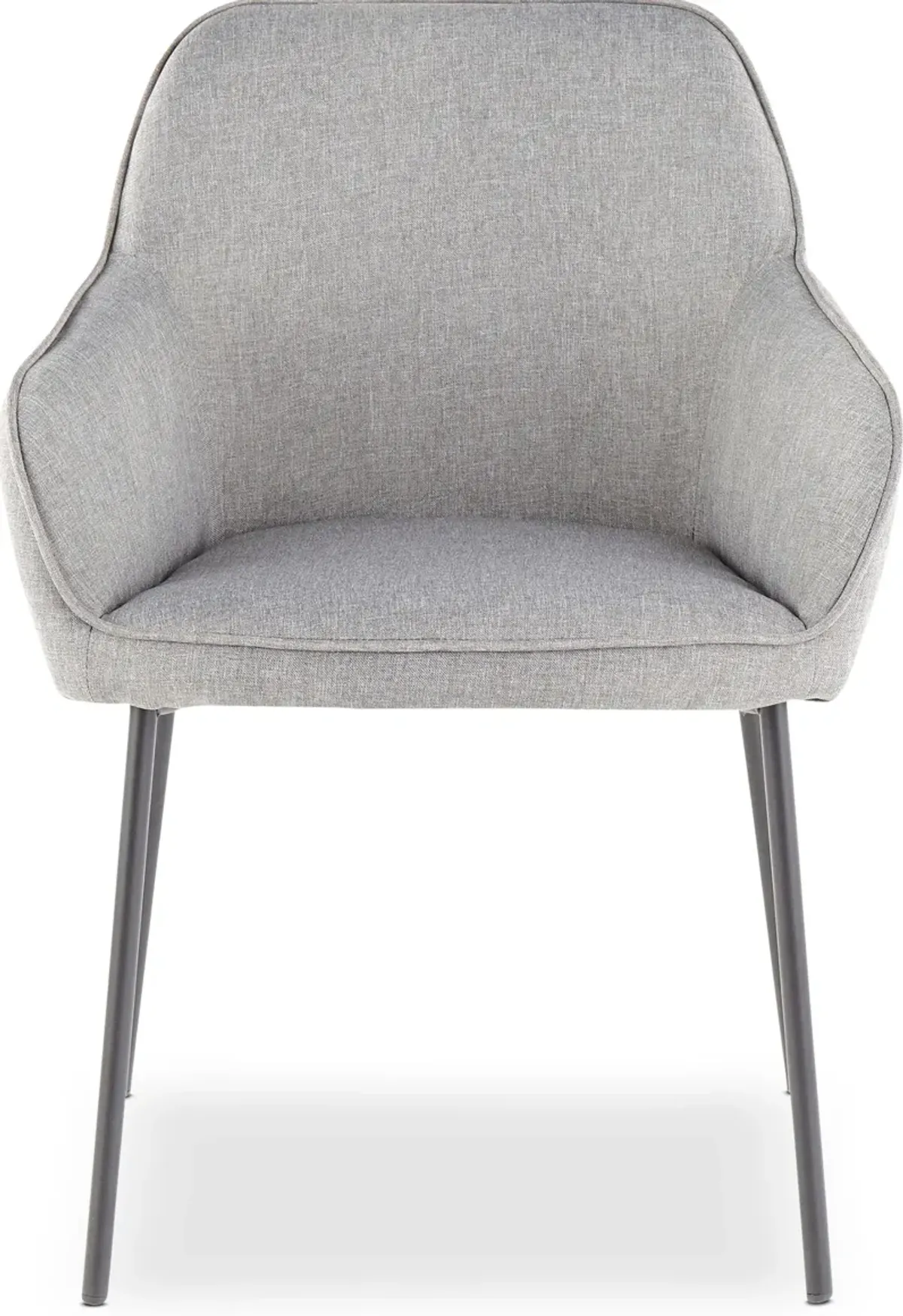 Liv Set of 2 Dining Chairs - Gray