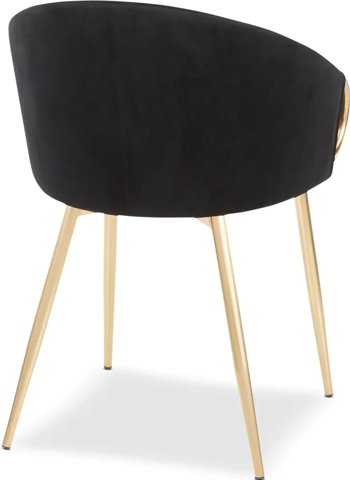 Eve Dining Chair - Black Velvet