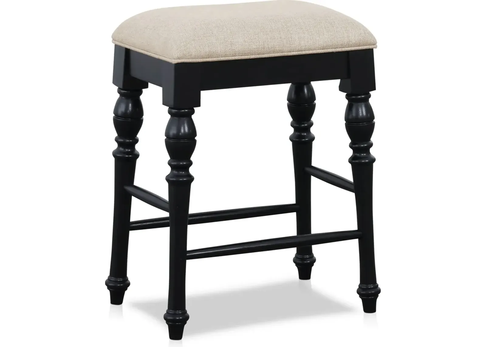 Charleston Stool - Black