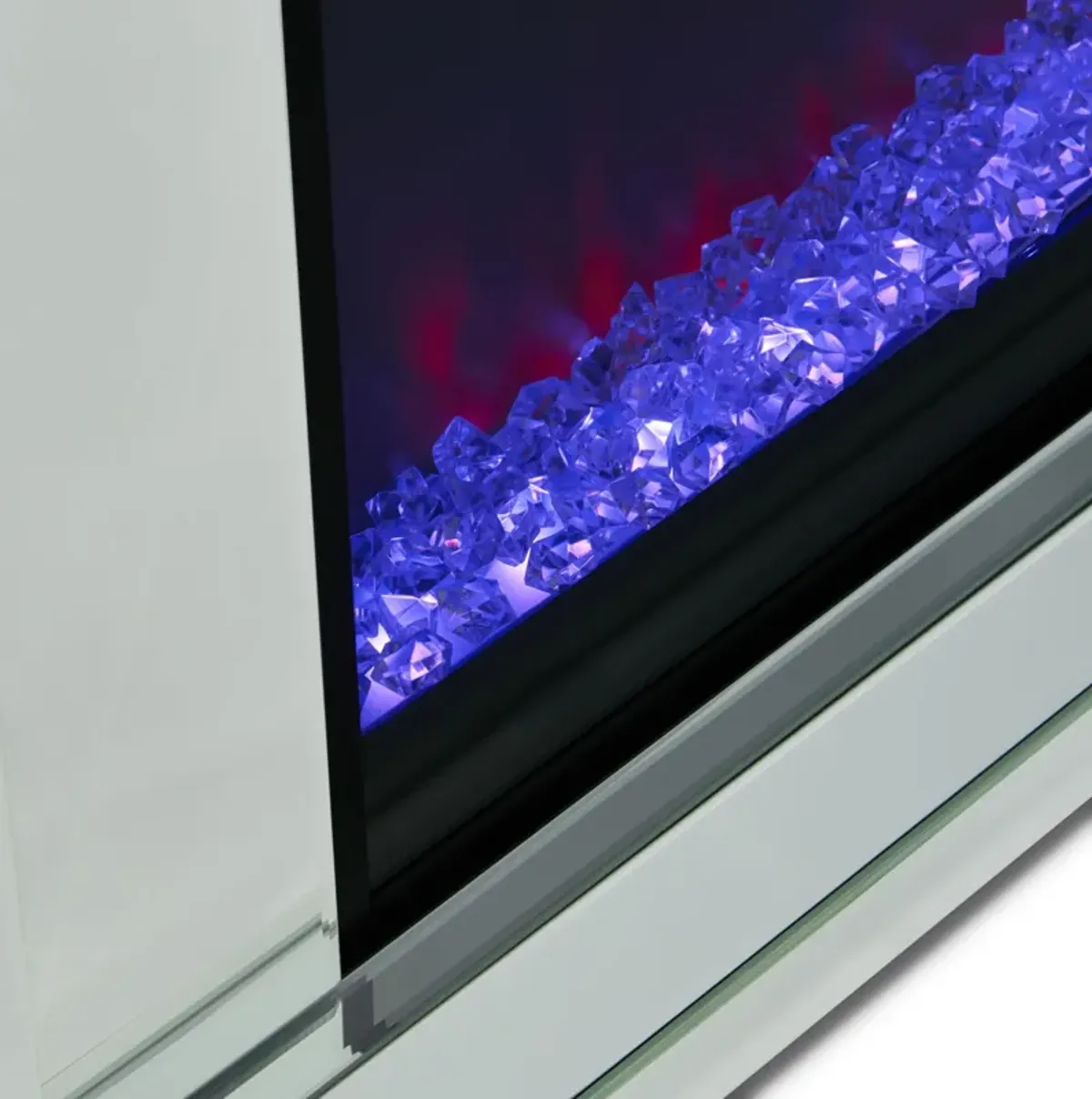 Krystal LED Fireplace