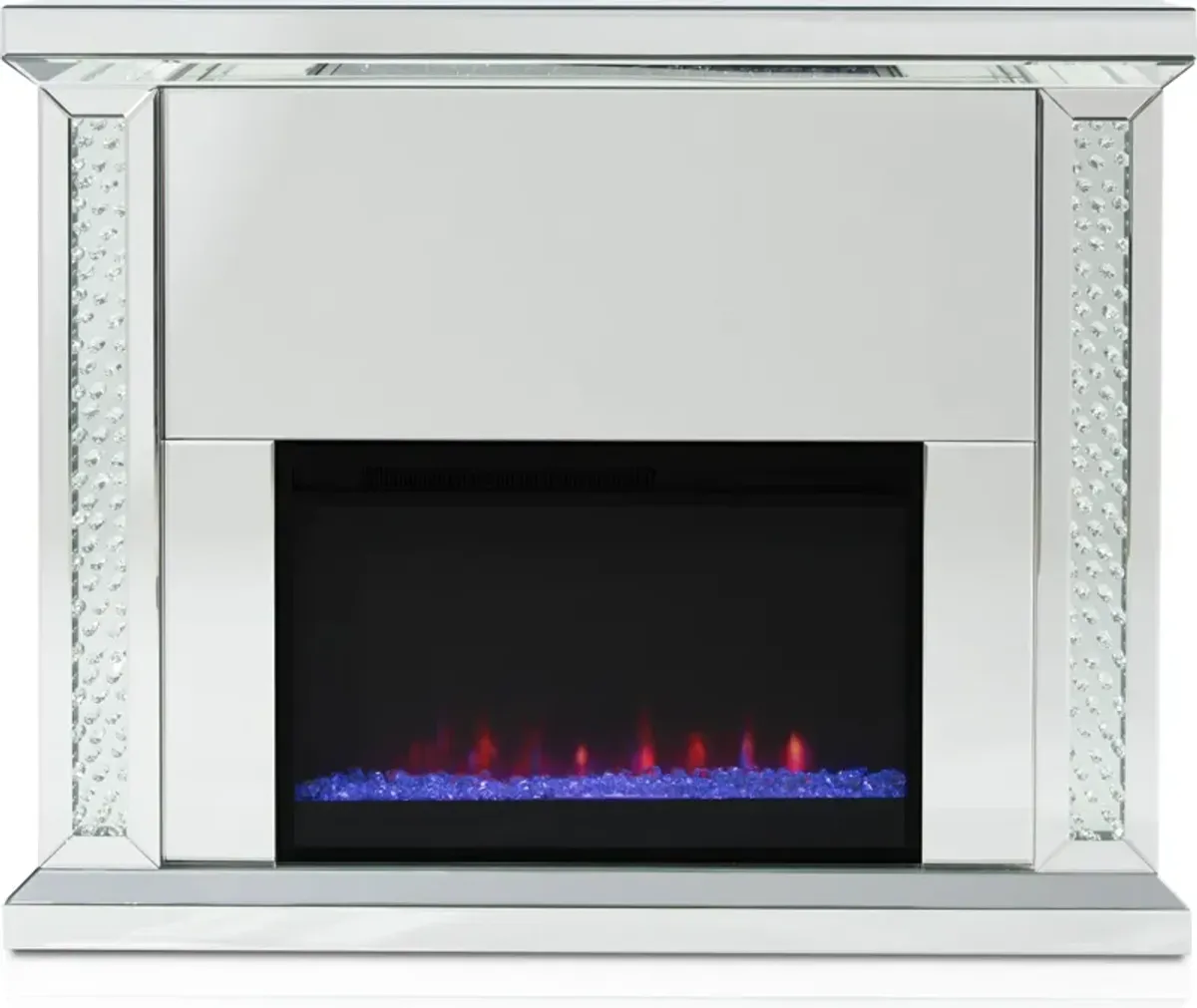 Krystal LED Fireplace