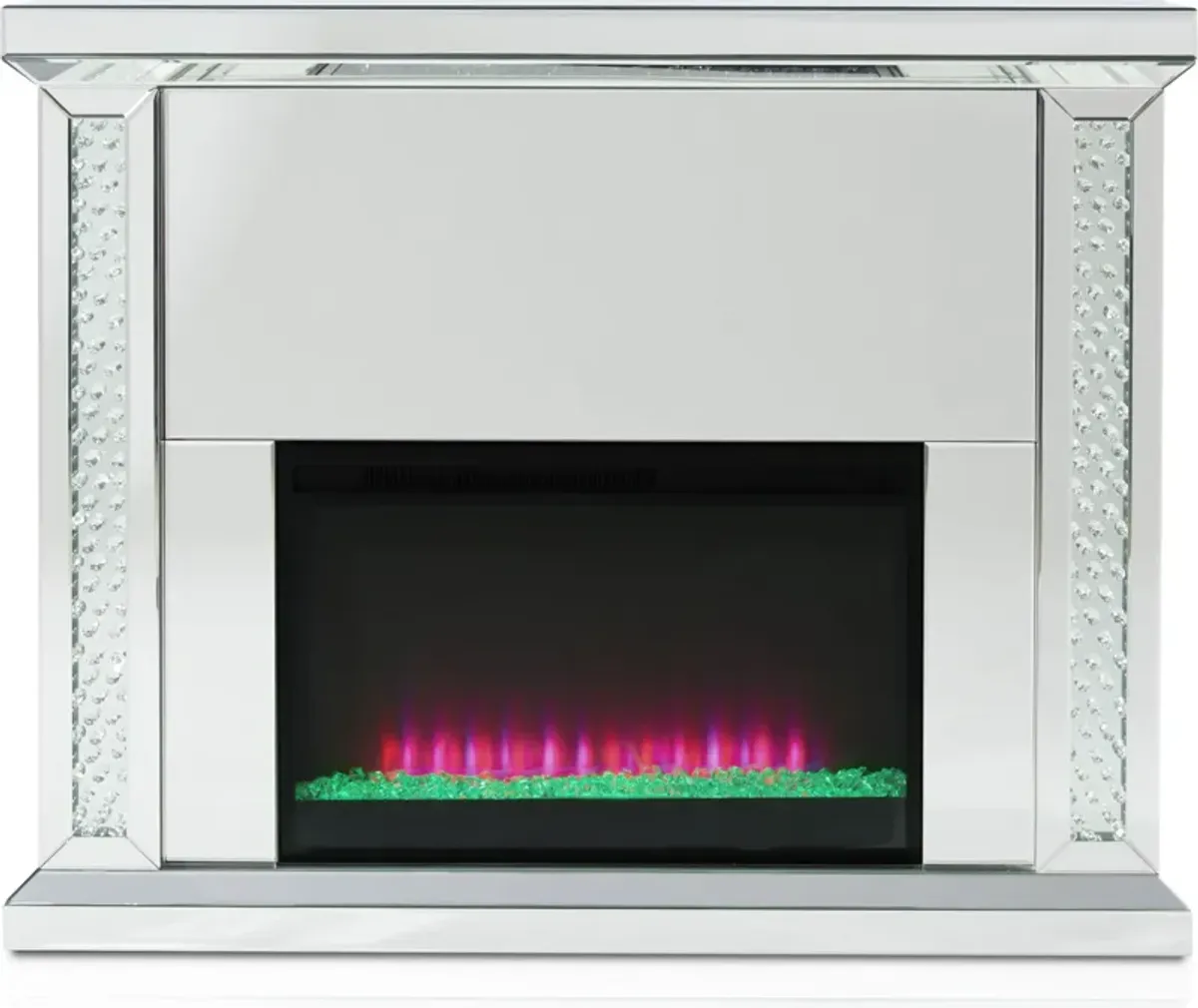 Krystal LED Fireplace