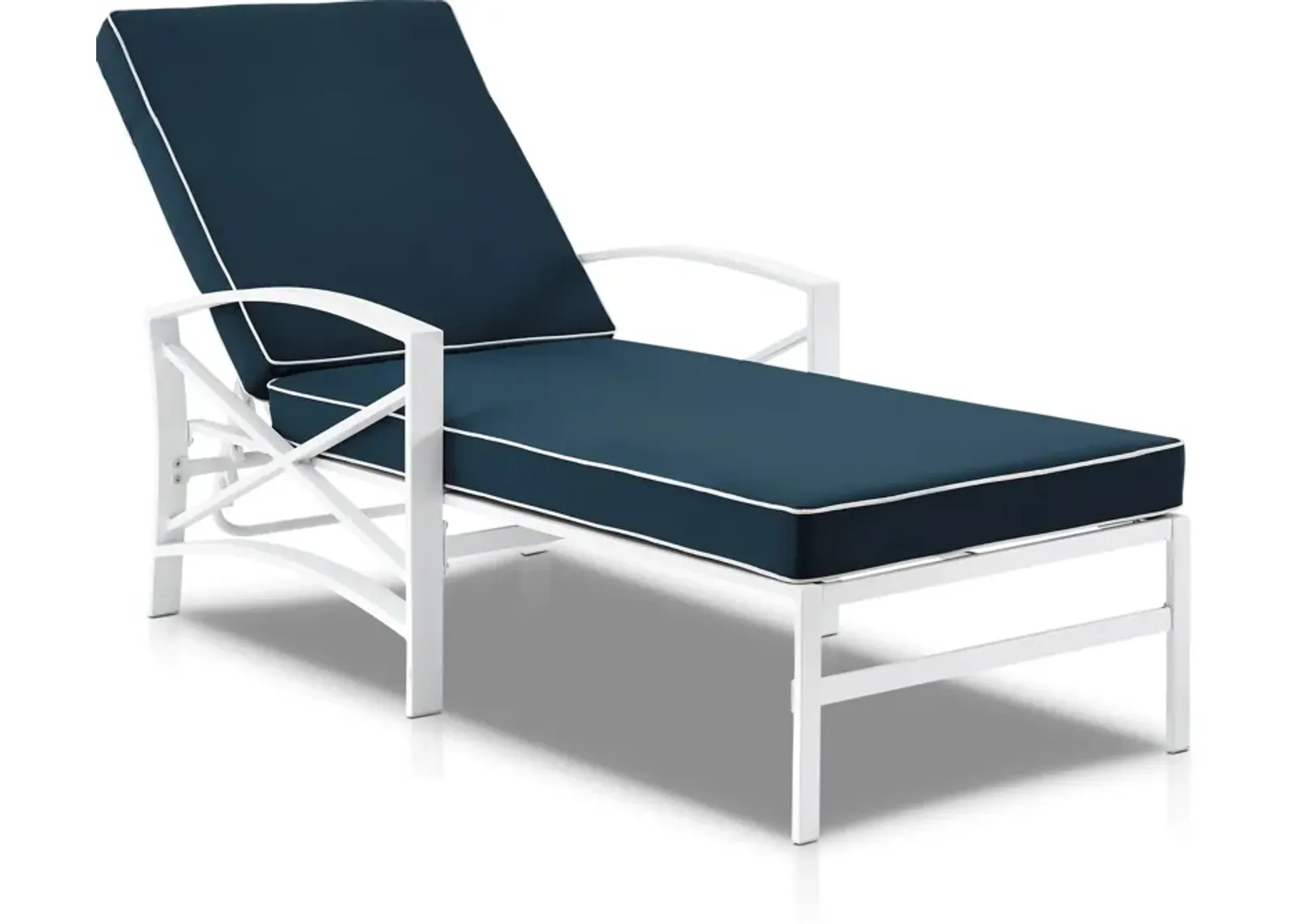 Clarion Outdoor Chaise Lounge - Navy