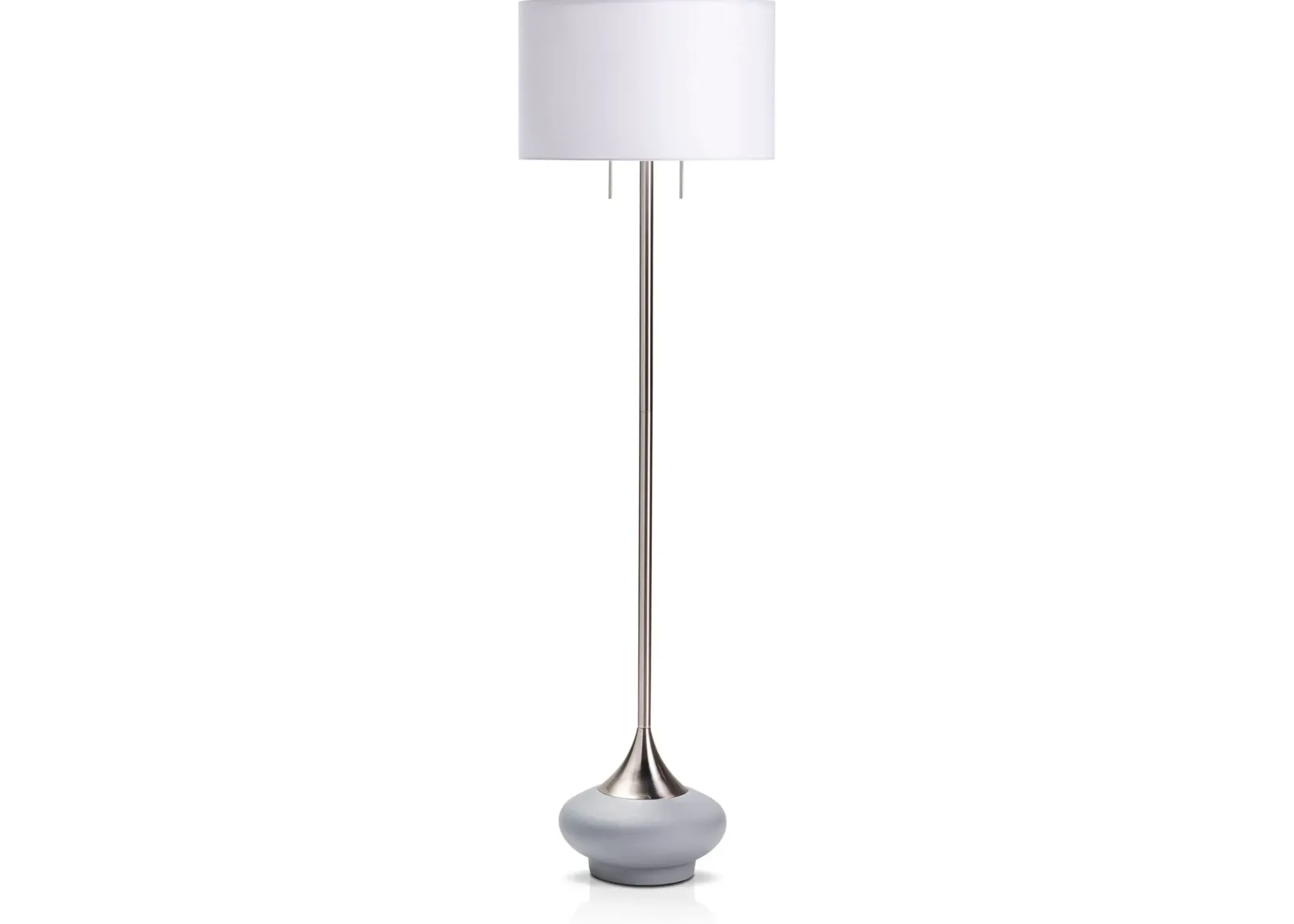 Concrete 63'' Floor Lamp