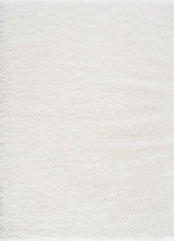 Zanca 5' x 7' Area Rug - White
