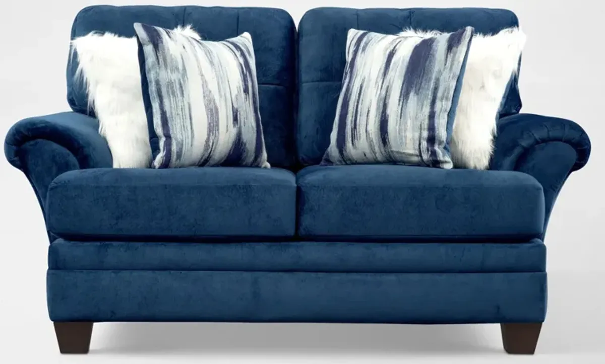 Cordelle Loveseat - Blue