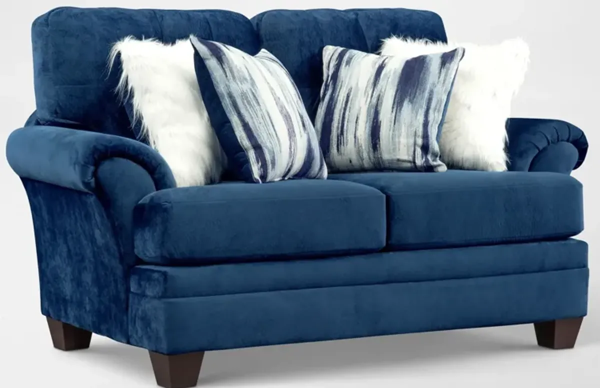 Cordelle Loveseat - Blue