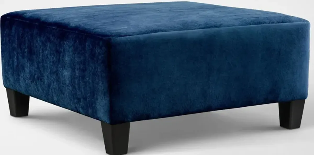 Cordelle Sofa, Loveseat and Ottoman - Blue