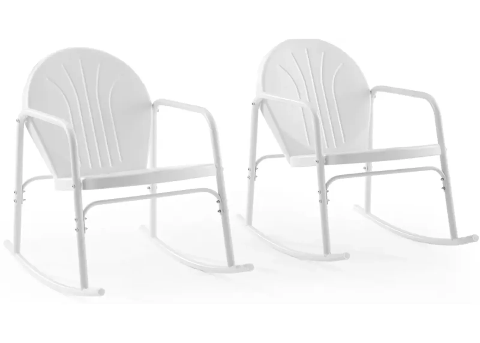 Kona Set of 2 Outdoor Rocking Chairs - White