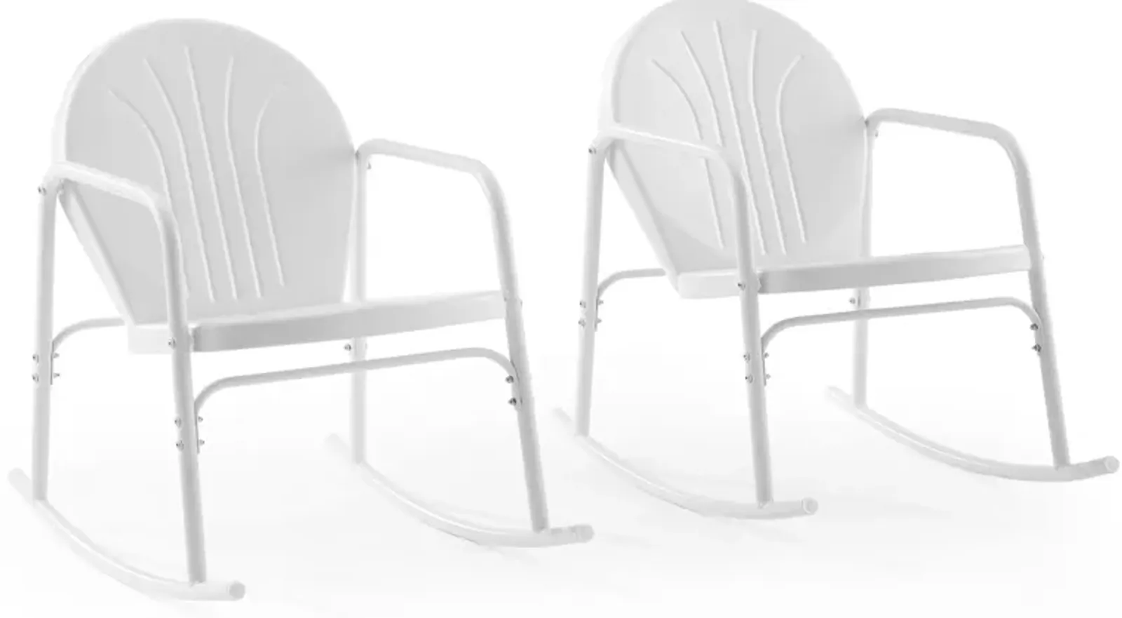 Kona Set of 2 Outdoor Rocking Chairs - White