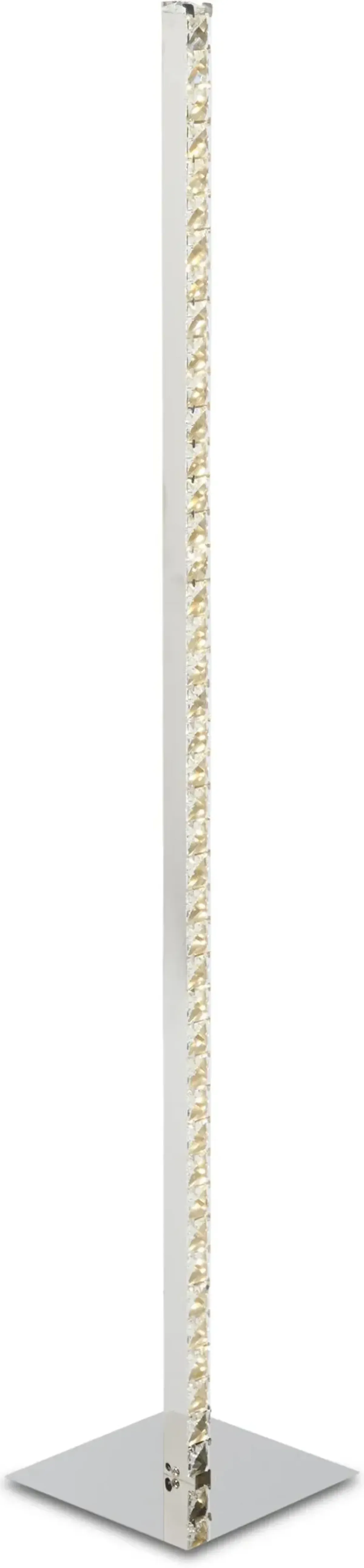 Crystal Rod 46'' Floor Lamp