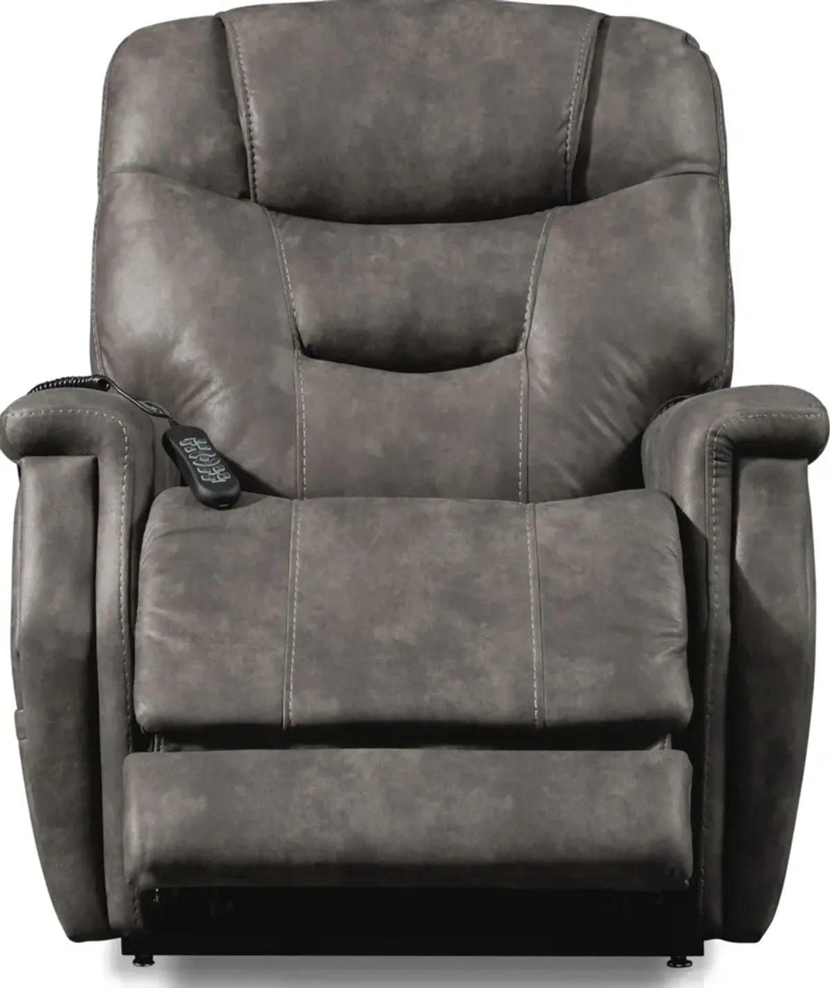 Cyrus Triple-Power Heated Lift Recliner - Gray