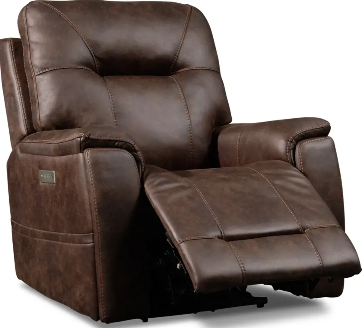 Jax Triple-Power Recliner - Walnut