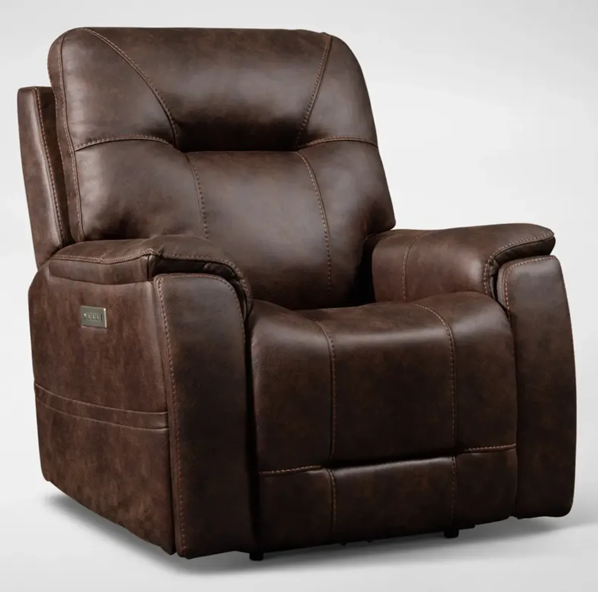 Jax Triple-Power Recliner - Walnut