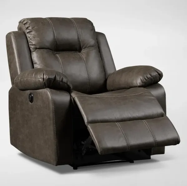 Luka Power Recliner - Gray