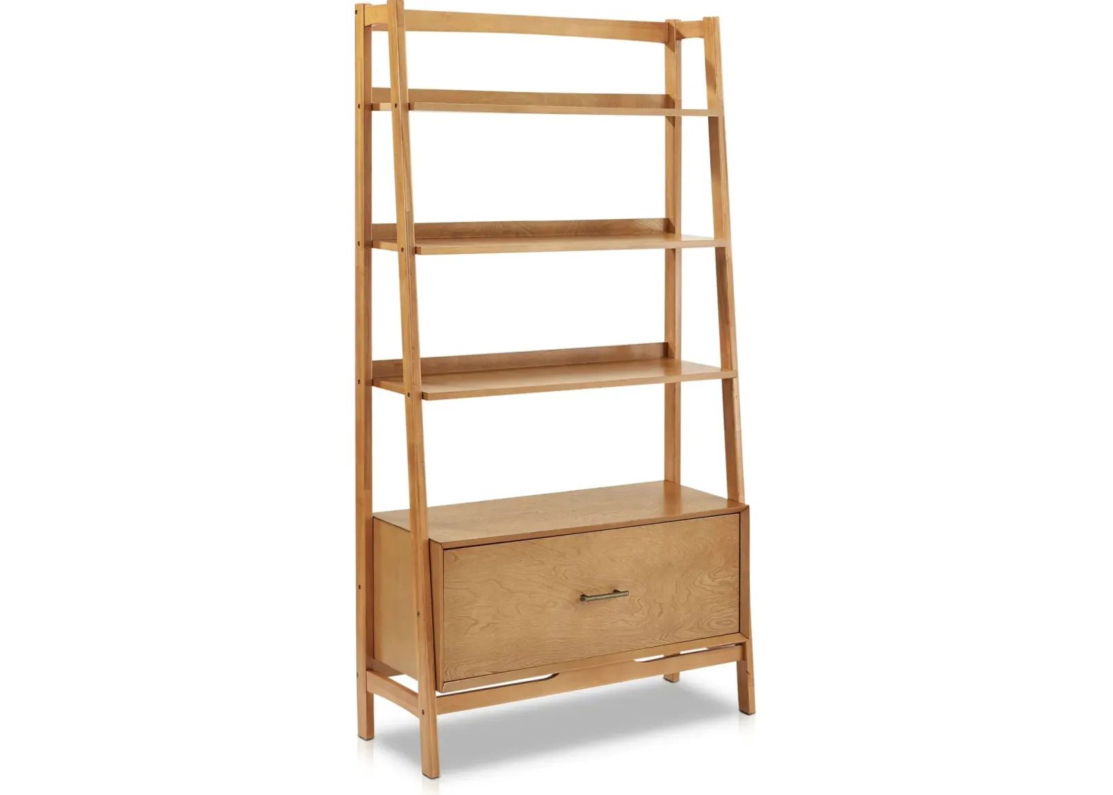 Bruce Large Bookcase - Light Wood