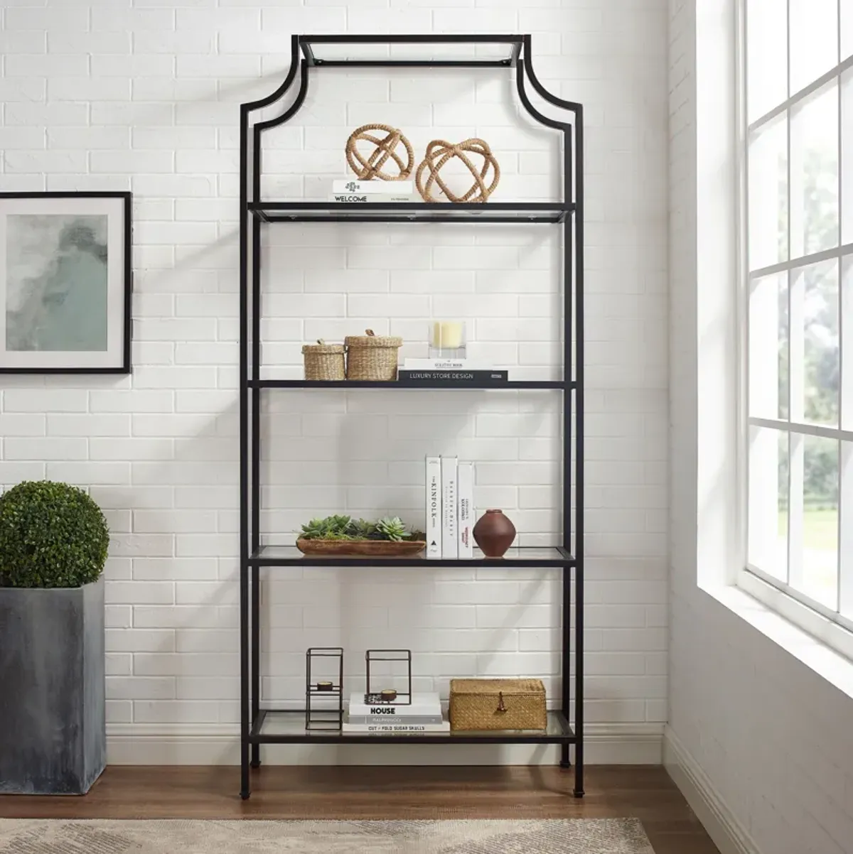 Shea Bookcase - Bronze