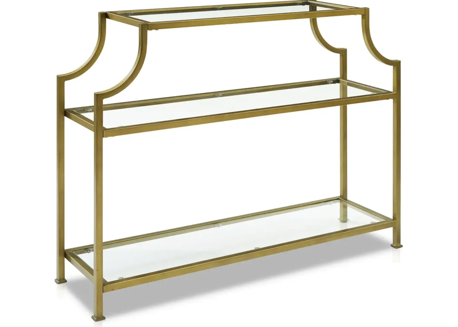 Shea Console Table - Gold