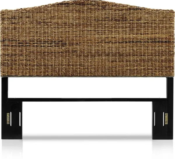 Aria Queen Headboard - Brown