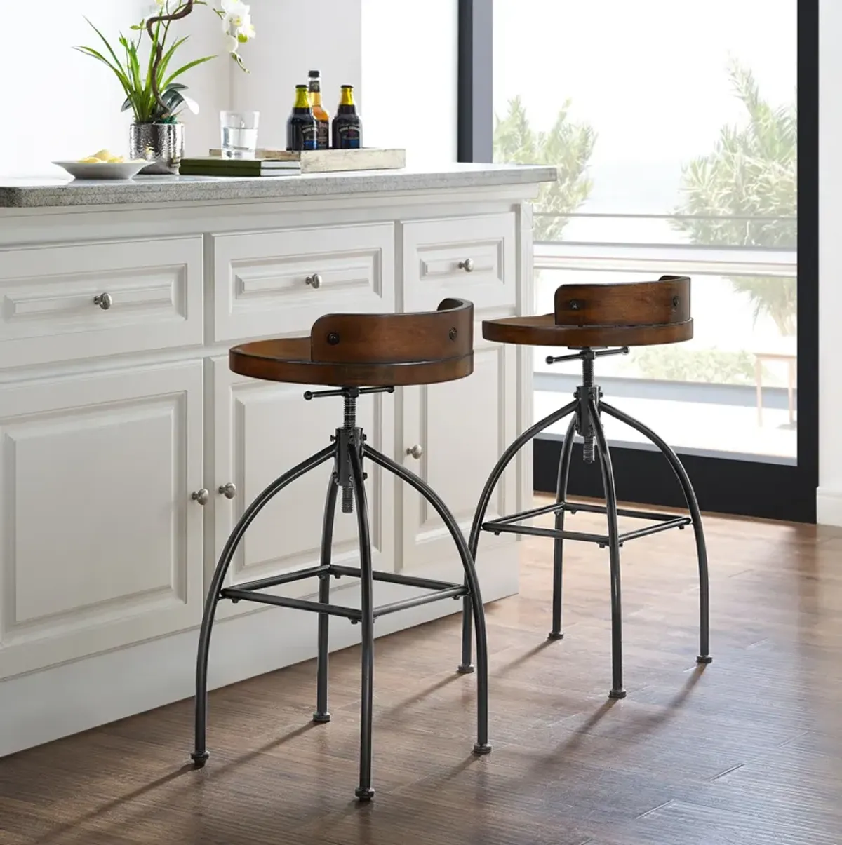 Logan Adjustable Stool