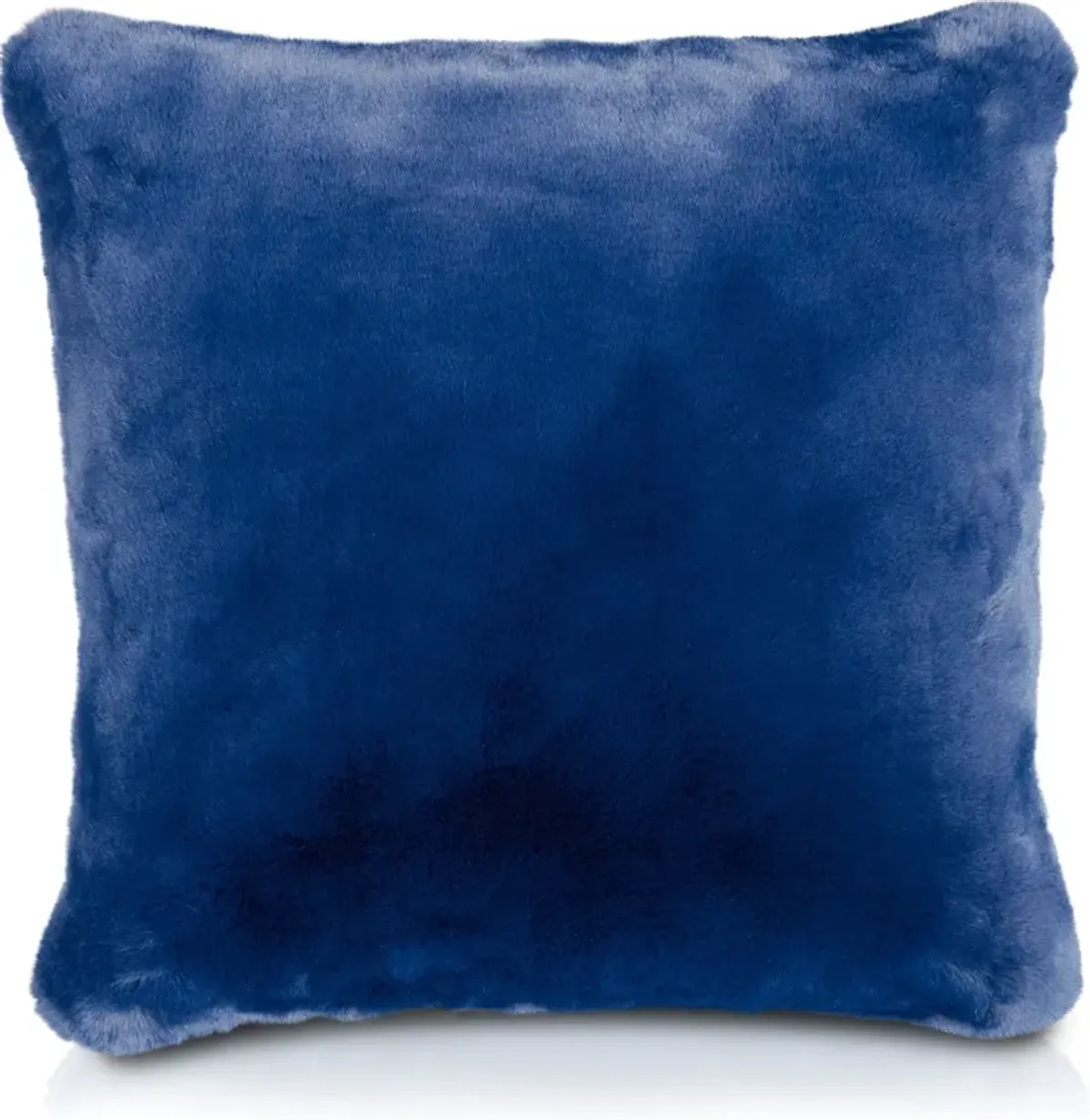 Faux Fur Pillow - Big Bear Blue